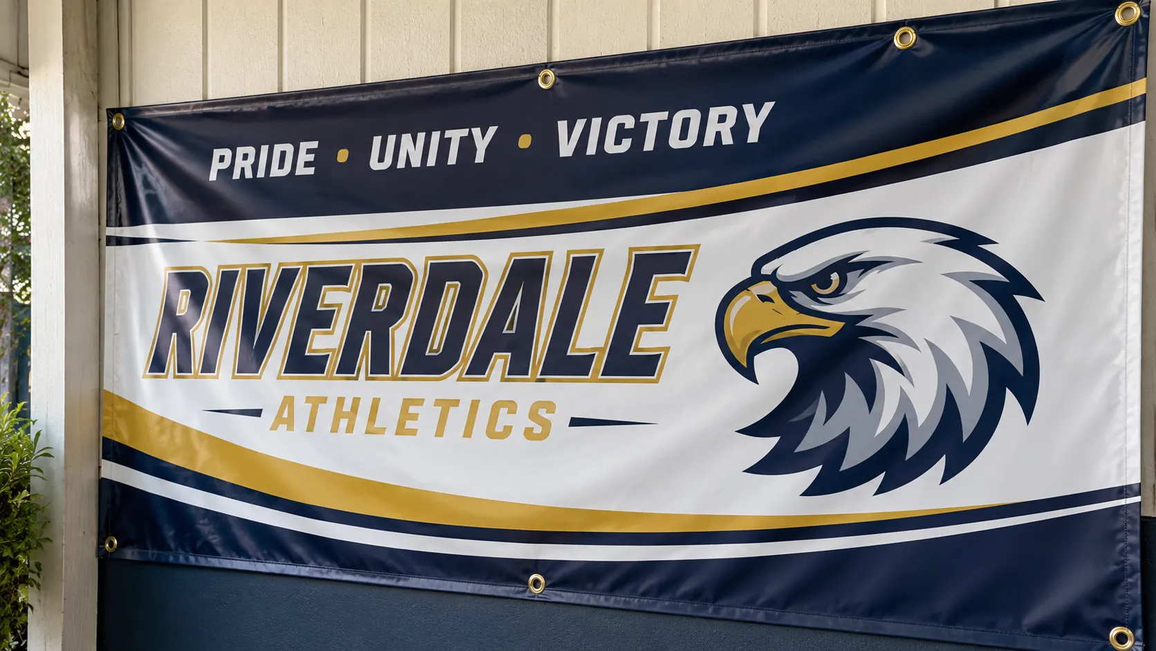 A custom printed banner made at The Mark-It Place in Camarillo